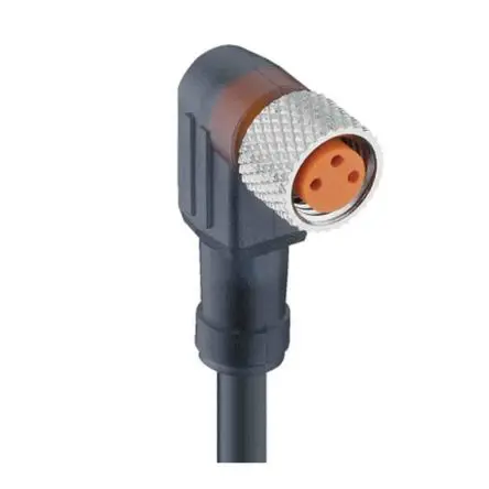Produktfoto 1 von Lumberg RKMWV/LED, 3-polig Sensor-Betätigungselementkabel, Rechtwinklig Buchse / Nicht abgeschlossen, Länge 10 m