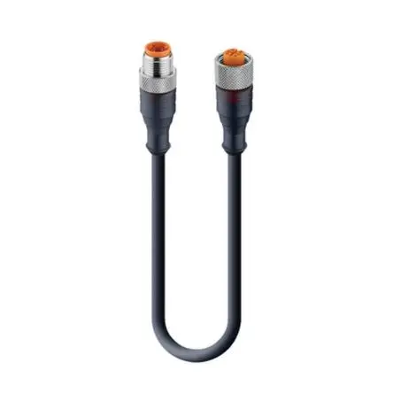Produktfoto 1 von Lumberg M12, 3-polig Sensor-Betätigungselementkabel, Gerade Buchse / Nicht abgeschlossen, Länge 3 m