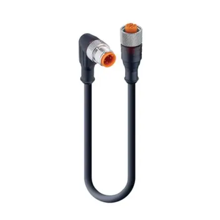 Produktfoto 1 von Lumberg RKT, 4-polig Sensor-Betätigungselementkabel, Gerade Buchse / Nicht abgeschlossen, Länge 3 m