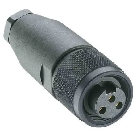 Produktfoto 1 von Lumberg Automation RKC 7/8 in Rundsteckverbinder Buchse 3-polig Buchse 12A Kabel IP67