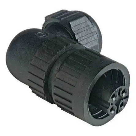 Produktfoto 1 von Hirschmann CA Leistungssteckverbinder Schwarz, 400V 3P+E / 16A, Schraubanschlussklemme IP66, IP67