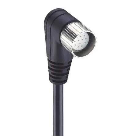 Produktfoto 1 von Lumberg RKWUE, 19-polig Sensor-Betätigungselementkabel, M23, Rechtwinklig Buchse / Nicht abgeschlossen, Länge 10 m