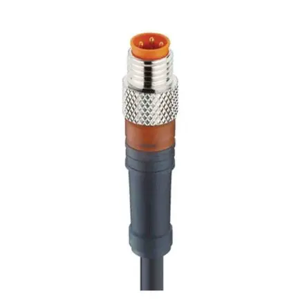 Produktfoto 1 von Lumberg M8, 3-polig Sensor-Betätigungselementkabel, M8 Stecker / Nicht abgeschlossen, Länge 4 m