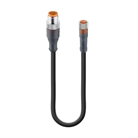 Produktfoto 1 von Lumberg RST, 3-polig Sensor-Betätigungselementkabel, Gerade Stecker 3 / Gerade Buchse, Länge 2 m
