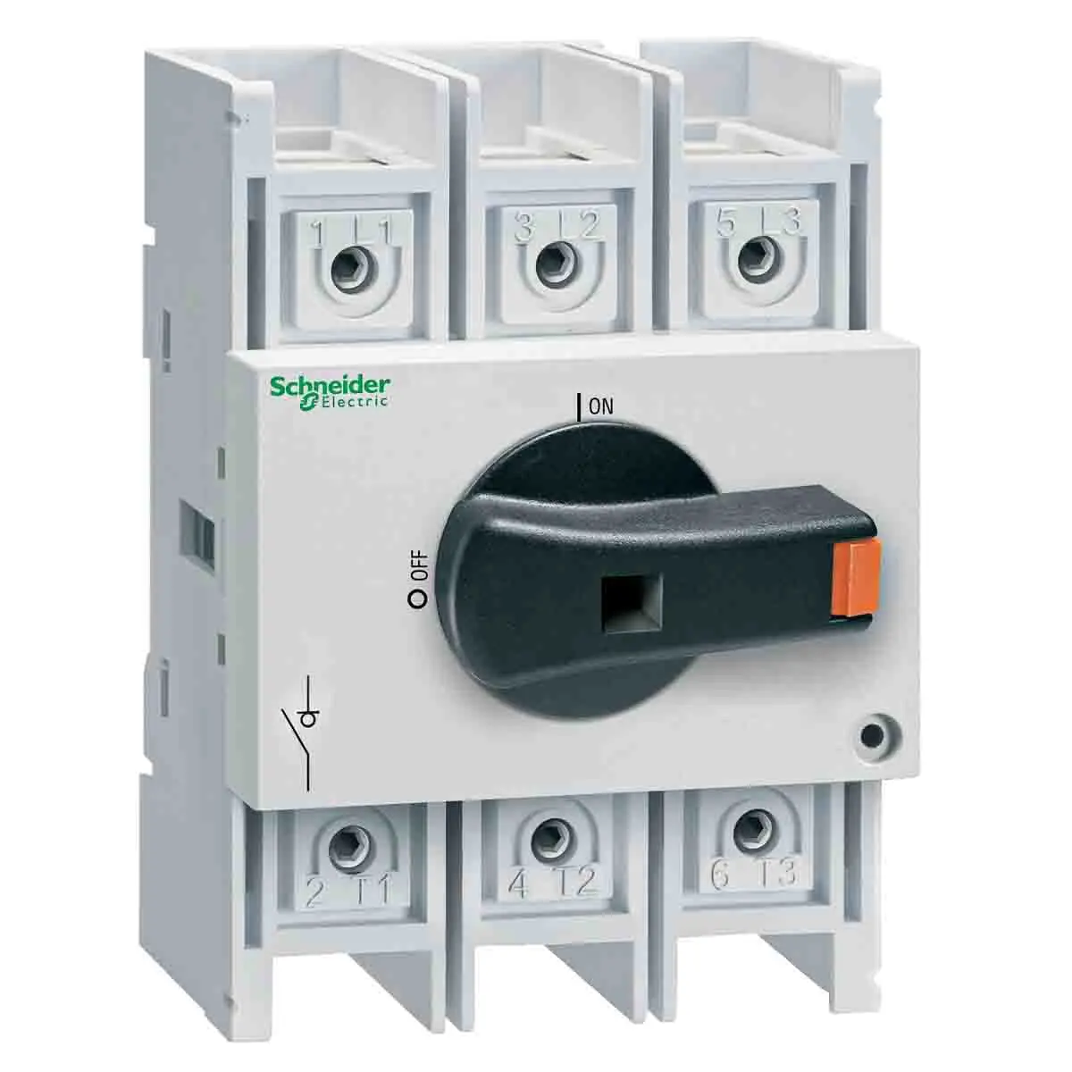 Produktfoto 1 von Schneider Electric VLS3P Trennschalter 3-polig 80A DIN-Schiene IP 20 45kW TeSys 3 Schließer