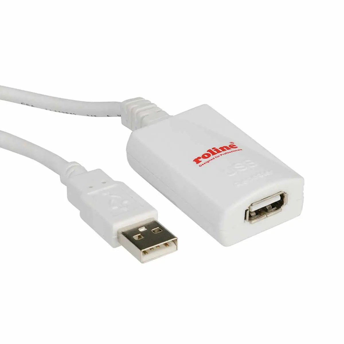 Produktfoto 1 von Roline USB-Extender, 5 m, USB 2.0, USB 1-Port