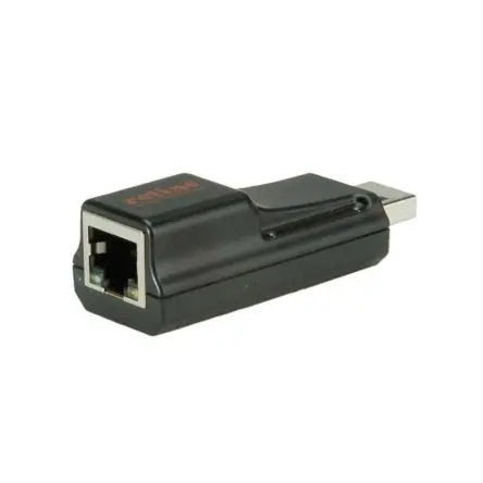 Produktfoto 1 von Roline USB-Netzwerkadapter USB 3.2 Schwarz 5Gbit/s