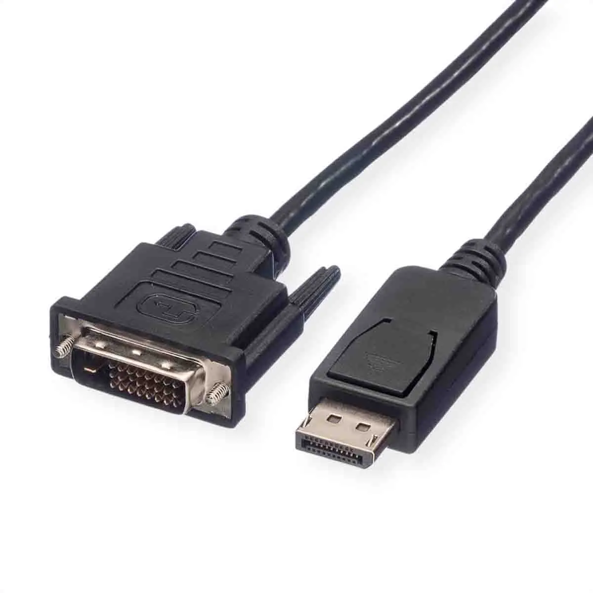 Produktfoto 1 von Roline, Stecker DisplayPort-Kabel A DisplayPort B DVI-D - Stecker, 3 m
