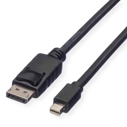 Produktfoto 1 von Roline, Stecker DisplayPort-Kabel A DisplayPort B Mini-DisplayPort - Stecker, 2 m