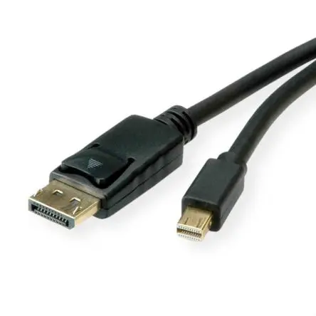 Produktfoto 1 von Roline, Stecker DisplayPort-Kabel A Mini-DisplayPort B DisplayPort - Stecker, 2 m