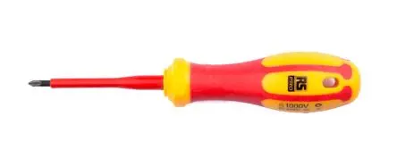 RS PRO VDE 1000V zugelassen PZ0 Isoliert, Molybdänstahl, Chrom Vanadium Stahl, 150mm / Klinge 60 mm