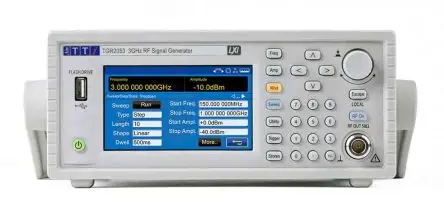 Produktfoto 1 von Aim-TTi TGR2053 HF-Signalgenerator 150kHz → 3GHz, Auflösung 10Hz, USB