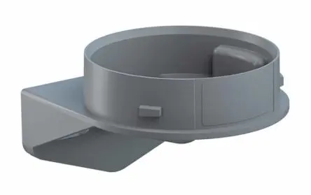 Werma EvoSIGNAL Montagehalterung Grau, für Serie EvoSIGNAL, Montagesockel, LED