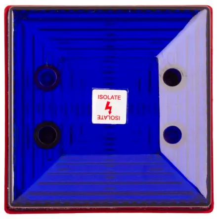 Produktfoto 1 von Clifford & Snell SD/FD40 LED Filament/Warnsummer Signalleuchte 28.5V dc Blau Oberfläche x 81.5 mm IP65