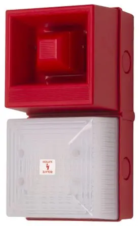 Produktfoto 1 von Clifford & Snell YL40 Xenon, Stroboskop-Licht Beacon-Sounder-Kombination 230V ac Matt IP65 Oberfläche / 108 dB 108 dB @