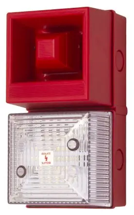 Produktfoto 1 von Clifford & Snell YL40 Xenon, Stroboskop-Licht Alarm-Leuchtmelder Klar / 108dB, 115 V ac