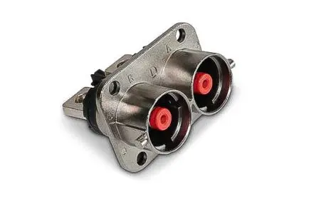 Produktfoto 1 von Amphenol Industrial PL082 Stromversorgungssteckverbinder in robuster Ausführung Kabel 300A Presssitz Stecker/Buchse