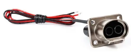 Produktfoto 1 von Amphenol Industrial PL082X Stromversorgungssteckverbinder in robuster Ausführung Kabel 60A Presssitz Stecker/Buchse