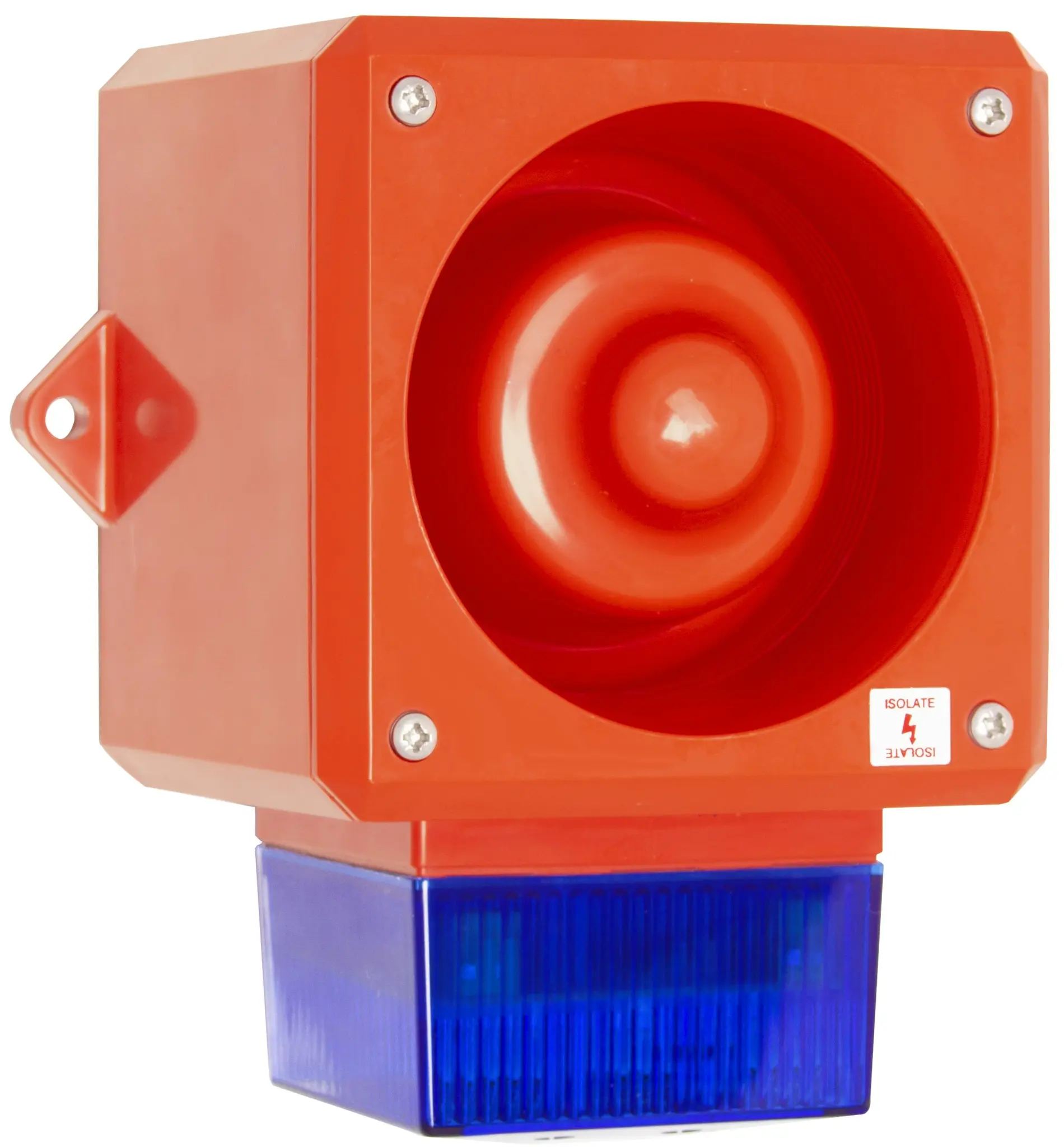 Produktfoto 1 von Clifford & Snell YL5IS LED Blink-Licht Alarm-Leuchtmelder Blau / 105dB, 12 → 24 V dc