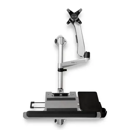 Produktfoto 1 von StarTech.com PC-Ablage Typ Sitz-Steh-Monitorarm 1 Erweiterungsarm 30 Zoll, max. 9kg