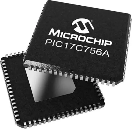 Produktfoto 1 von Microchip Mikrocontroller PIC17C PIC 8 bit Oberfläche 0kB OTP PLCC 68-Pin 33 MHz 902 bit RAM