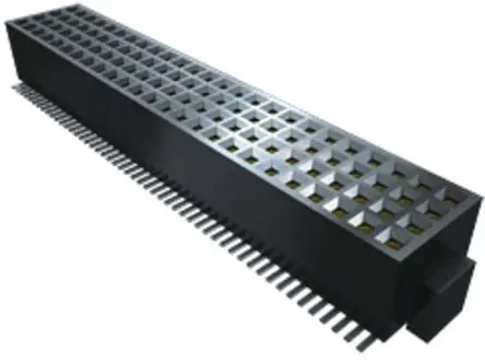 Produktfoto 1 von Samtec FOLC Leiterplattenbuchse Gerade Oberfläche 20-polig / 4-reihig, Raster 1.27 mm Lot