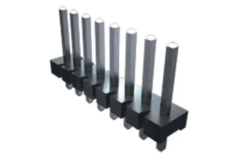 Samtec FWJ Stiftleiste Gerade, 6-polig / 1-reihig, Raster 3.96 mm Raster Durchsteckmontage, Platine-Platine, Unisoliert