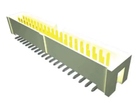 Produktfoto 1 von Samtec HTST Leiterplattenleiste Gerade, 20-polig / 2-reihig, Raster 2.54 mm Raster Oberfläche, Platine-Platine,