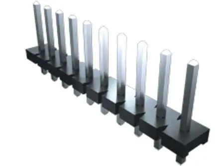Samtec HPM Stiftleiste Gerade, 4-polig / 1-reihig, Raster 5.08 mm Raster Oberfläche, Platine-Platine, Unisoliert