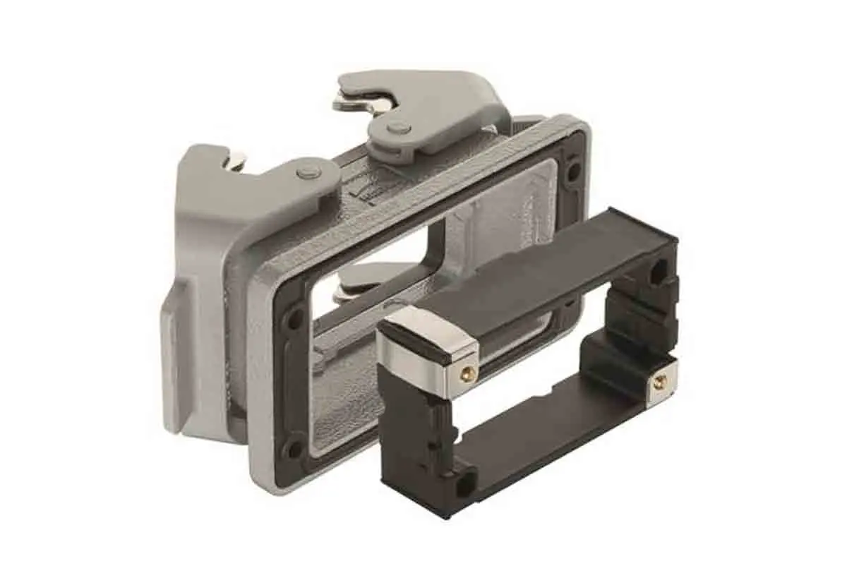 Produktfoto 1 von HARTING Rahmen Leiterplatten-Stiftleistenzubehör für Industrielle Steckverbinder, Han B