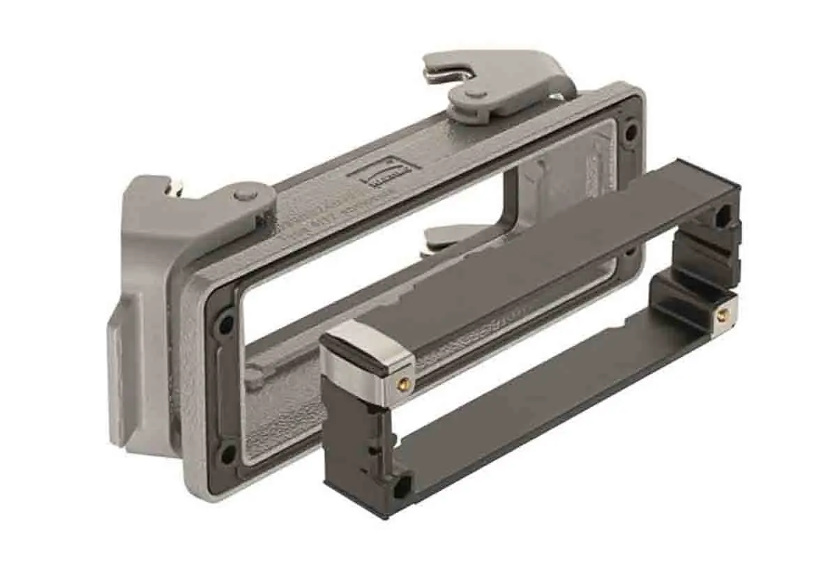 HARTING Verriegelungshebel Leiterplatten-Stiftleistenzubehör für Industrielle Steckverbinder, Han B