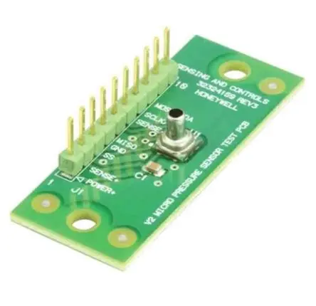 Produktfoto 1 von Honeywell Sensor der MPR-Serie auf einem Breakout Board montiert, Breakout-Board Entwicklungstool Sensor