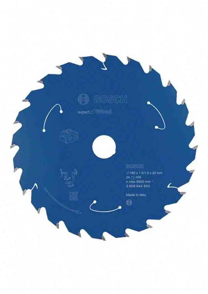 Produktfoto 1 von Bosch 24 Hartmetall Holz Kreissägeblatt, Ø 160 mm 1