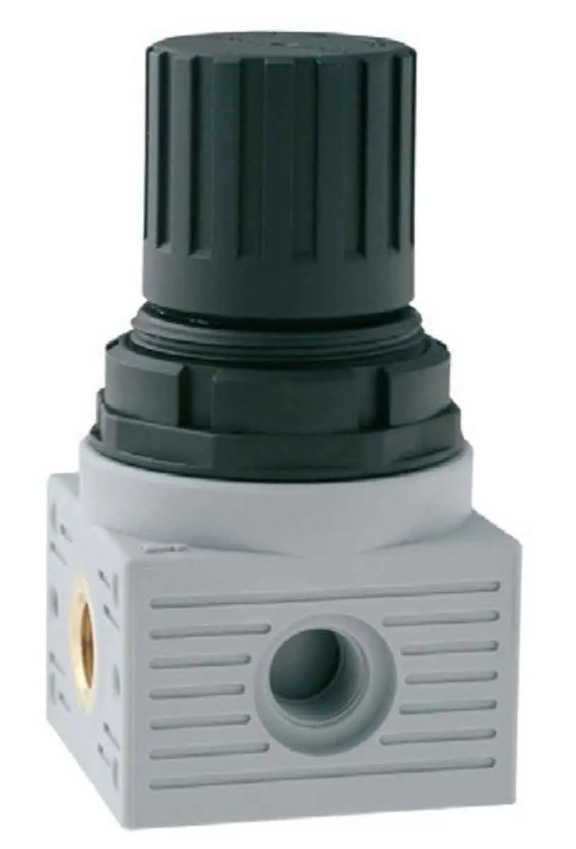 Produktfoto 1 von RS PRO T Regler 1/8 in 15 bar 600 NL/min G
