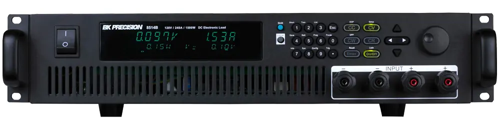 Produktfoto 1 von BK Precision 8514B Elektronische Last, 1500 W, 240 A / 120 V