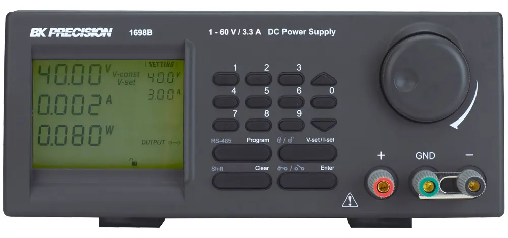 BK Precision BK1698B Digital Labornetzgerät 200W, 1 → 60V / 1 → 3.3A