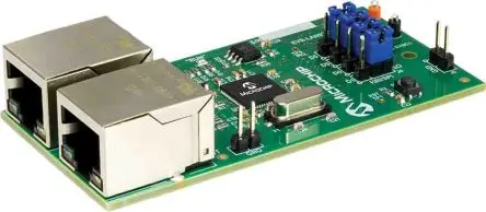 Produktfoto 1 von Microchip EtherCAT SPI Entwicklungstool Kommunikation und Drahtlos EVB-LAN9252-SPI Schnittstellenkarten EtherCAT für