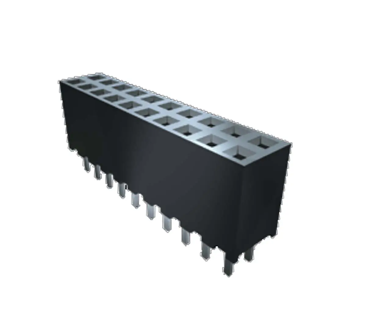 Produktfoto 1 von Samtec SQW Leiterplattenbuchse Gerade Oberfläche 100-polig / 2-reihig, Raster 2 mm Lot