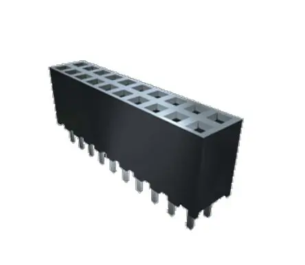 Produktfoto 1 von Samtec SQW Leiterplattenbuchse Gerade Oberfläche 34-polig / 2-reihig, Raster 2 mm Lot