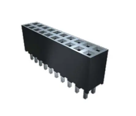 Produktfoto 1 von Samtec SQT Leiterplattenbuchse gewinkelt Oberfläche 11-polig / 1-reihig, Raster 2 mm Lot