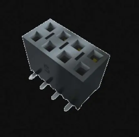 Produktfoto 1 von Samtec SSM Leiterplattenbuchse Gerade Oberfläche 16-polig / 2-reihig, Raster 2.54 mm SMD