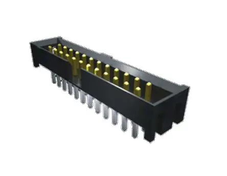 Samtec STMM Leiterplattenleiste Gerade, 30-polig / 2-reihig, Raster 2 mm Raster Durchsteckmontage, Kabel-Platine,