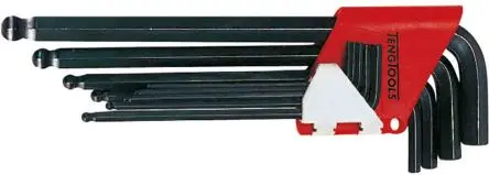 Produktfoto 1 von Teng Tools Sechskantschlüsselsatz 9 L Metrisch Kurz 1.5 → 10 mm