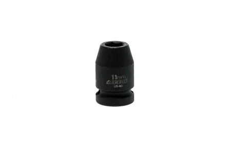 Produktfoto 1 von Teng Tools 12.7 mm, 11 mm 6-Kant Schlag-Steckschlüssel lang Chrom-Molybdän-Stahl, 25mm