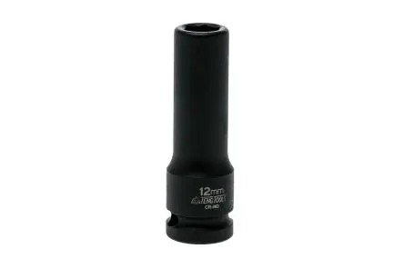 Produktfoto 1 von Teng Tools 12.7 mm, 12 mm 6-Kant Schlag-Steckschlüssel lang Chrom-Molybdän-Stahl, 20mm