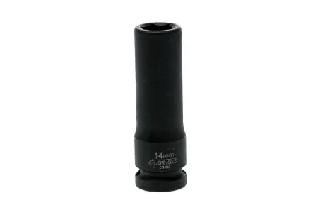 Produktfoto 1 von Teng Tools 12.7 mm, 14 mm 6-Kant Schlag-Steckschlüssel lang Chrom-Molybdän-Stahl, 22.5mm