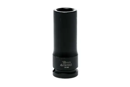 Produktfoto 1 von Teng Tools 12.7 mm, 18 mm 6-Kant Schlag-Steckschlüssel lang Chrom-Molybdän-Stahl, 27.5mm