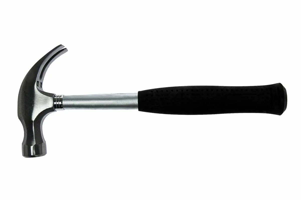 Teng Tools Hammer, Klauenhammer aus Edelstahl 13 oz Edelstahl-Stiel 30 mm