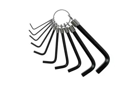 Produktfoto 1 von Teng Tools Sechskantschlüsselsatz 10 L Zoll Kurz 1/16 to 3/8 in