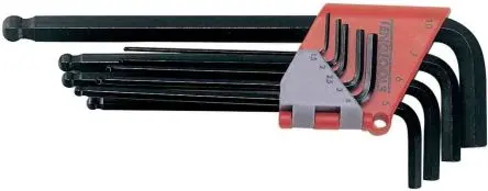 Produktfoto 1 von Teng Tools Sechskantschlüsselsatz 9 L Metrisch Kurz 1.5 → 10 mm